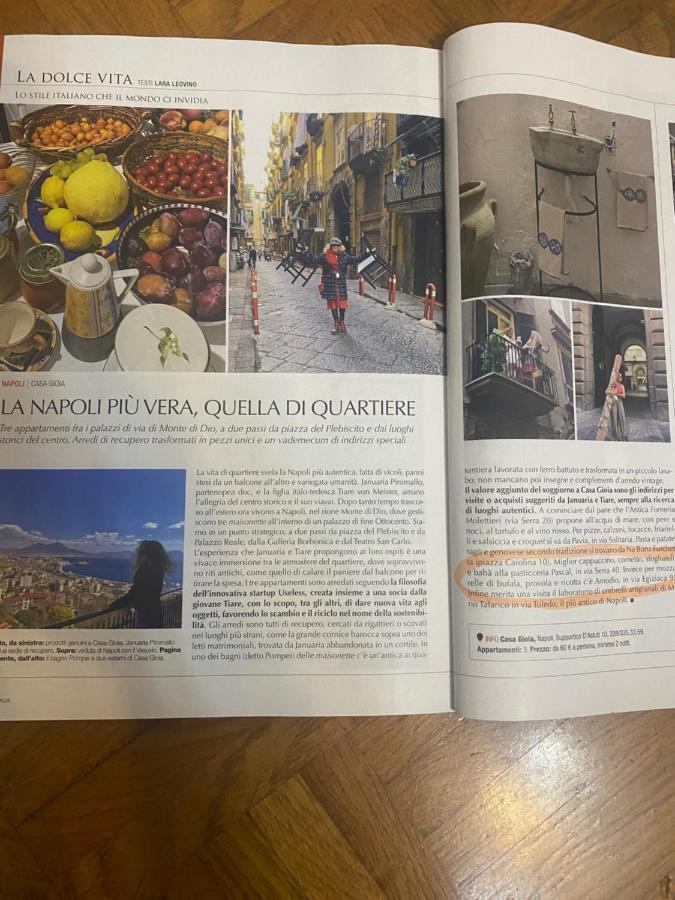 Apartmán Casa Kamalei, Tra Plebiscito E Lungomare Neapol Exteriér fotografie