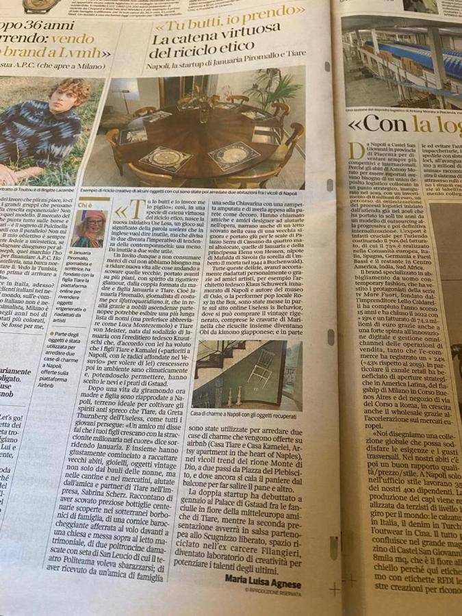 Apartmán Casa Kamalei, Tra Plebiscito E Lungomare Neapol Exteriér fotografie